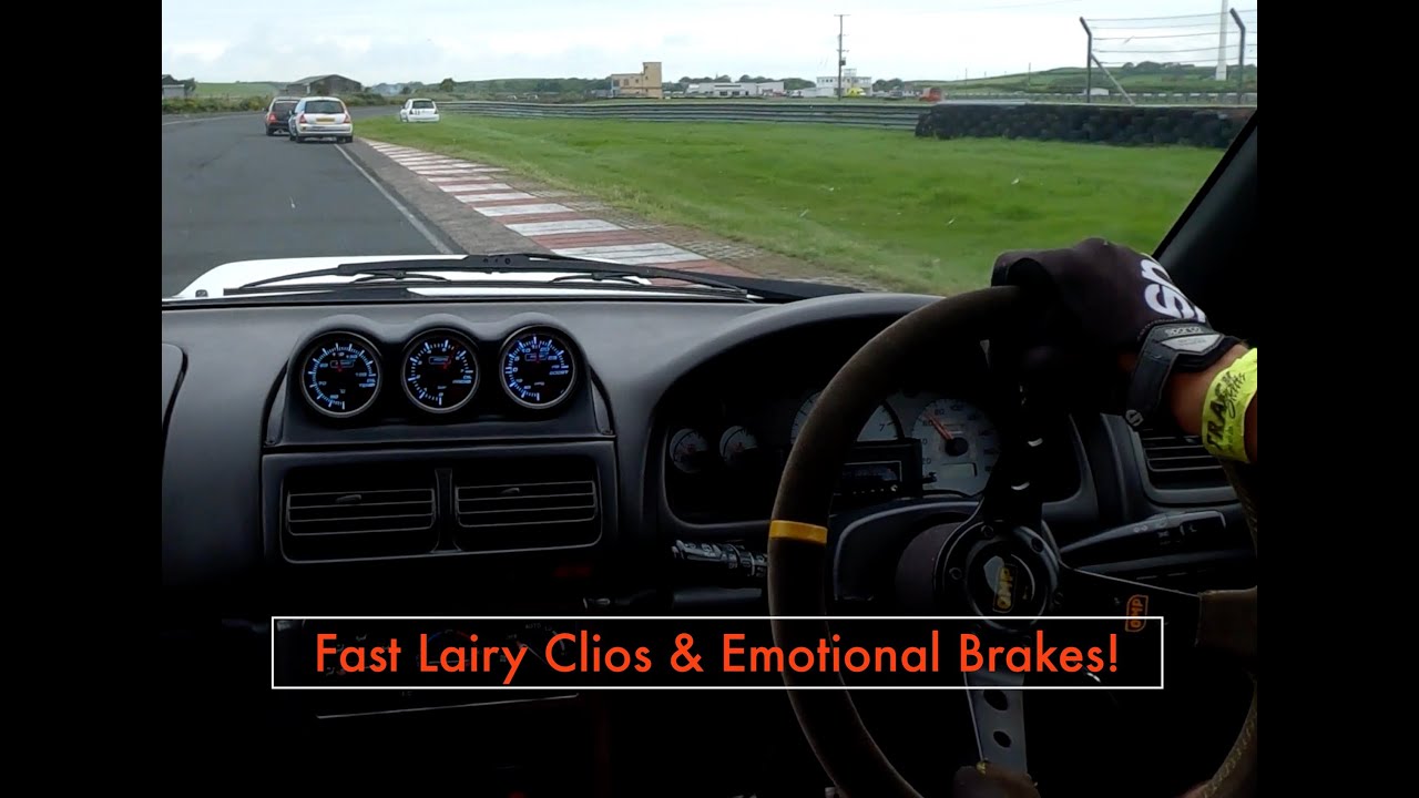 Subaru Impreza STI GC8 @ Kirkistown Trackskills 16.08.20 -Emotional Brakes :(  Fast Clios OFFROADING