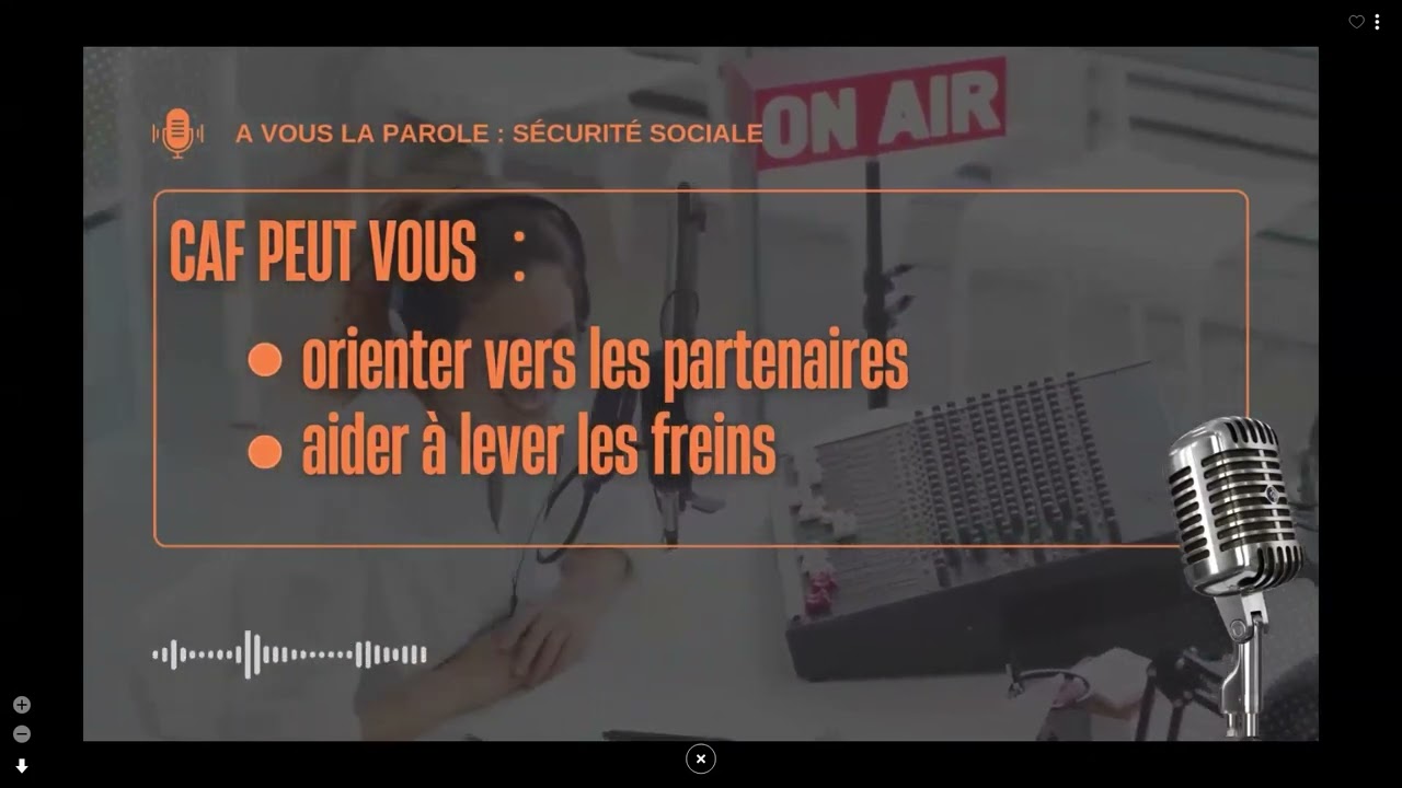 À vous la parole : La Sécurité sociale - Épisode 5 -  Insertion professionnelle