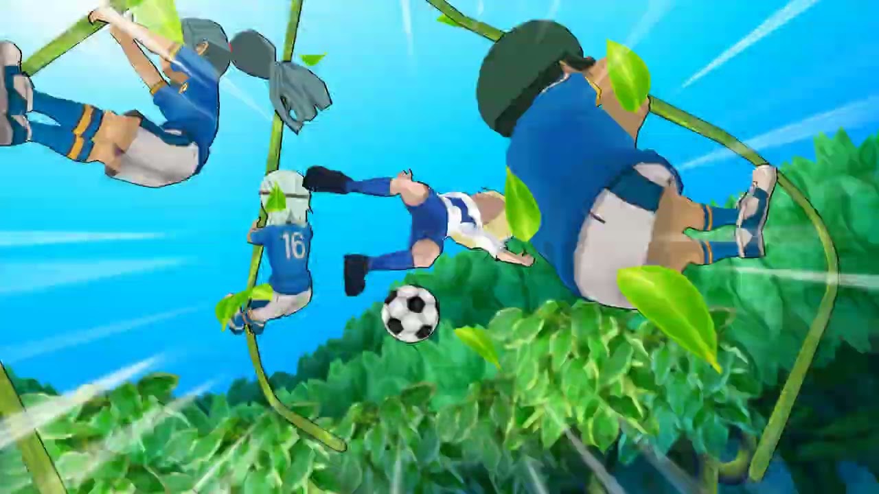 Inazuma Eleven Go Strikers 2013! Custom Team Vs Inazuma Japan  Wii 1080p (Dolphin/Gameplay)