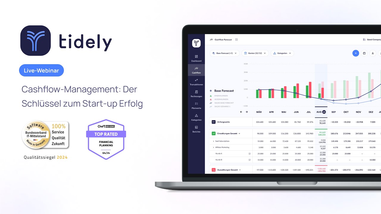 Cashflow-Management: Der Schlüssel zum Start-up Erfolg – Webinar