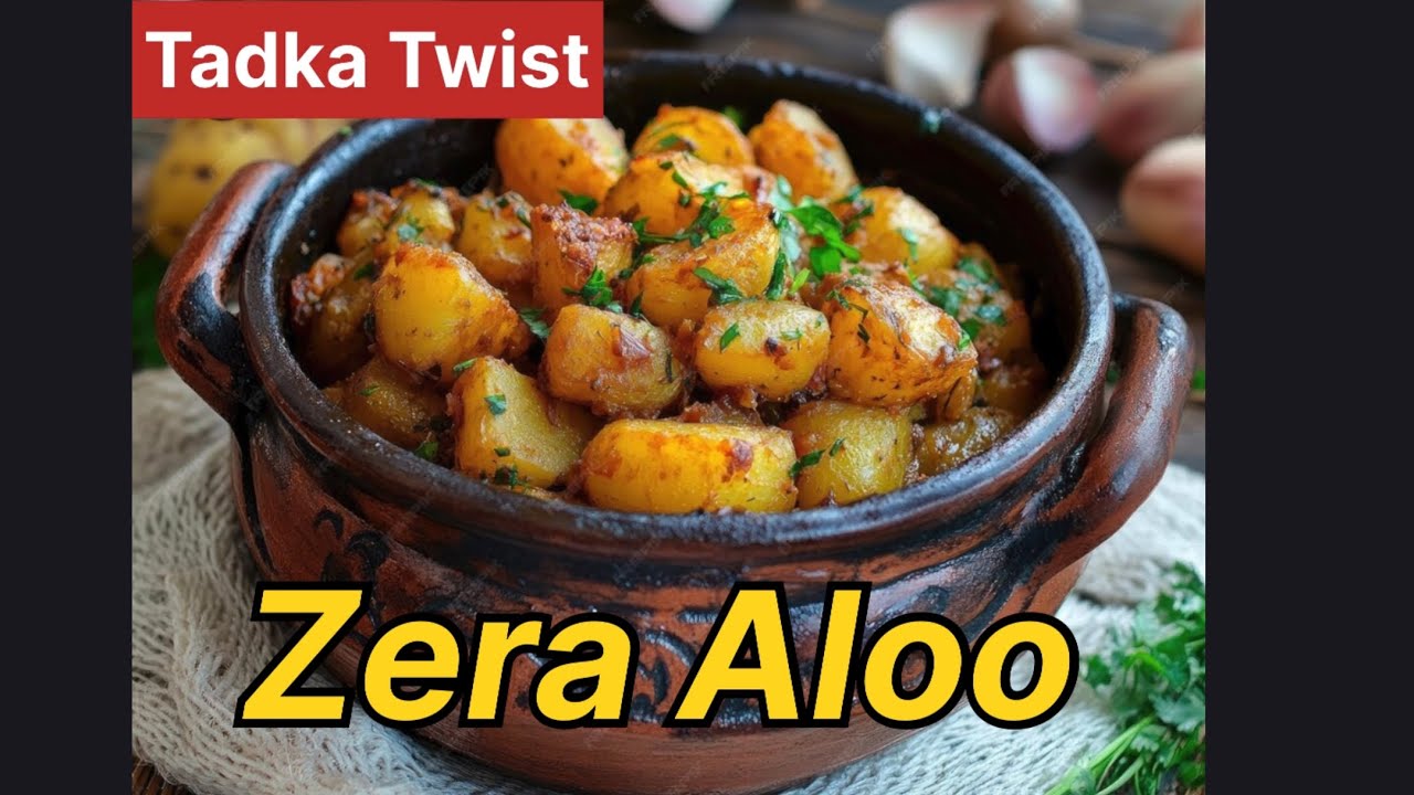 Zera Aloo (Spiced Potatoes) | Tadka Twist Recipe | Flavorful & Easy