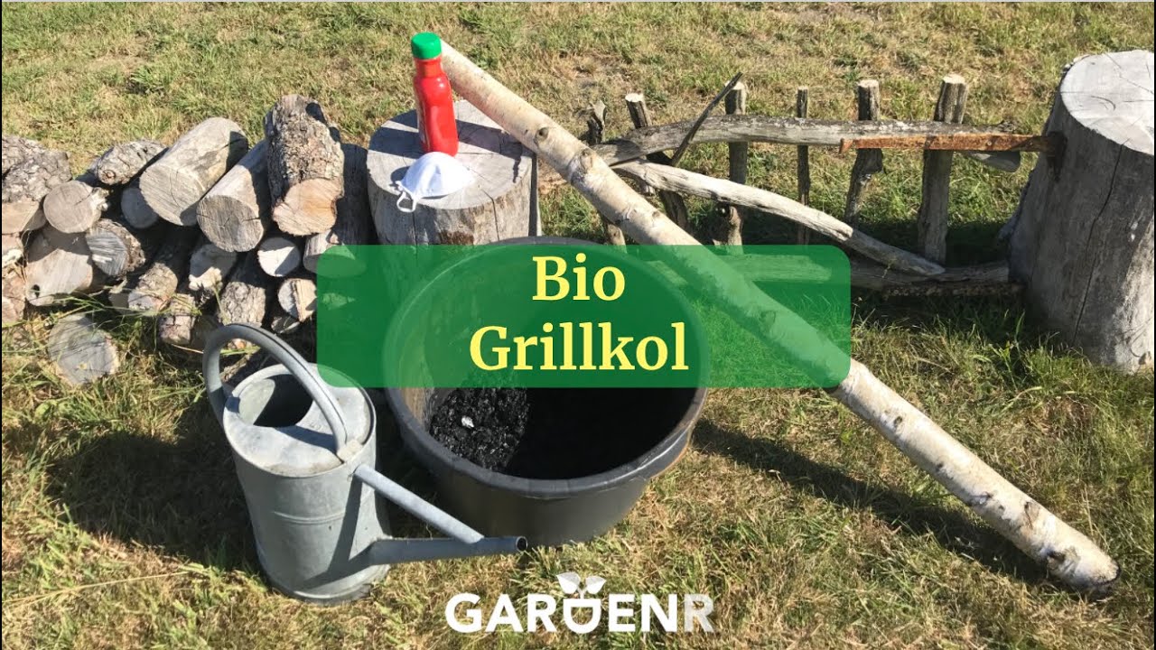 Bio-grillkol - Trädgårdshacks med GardenR