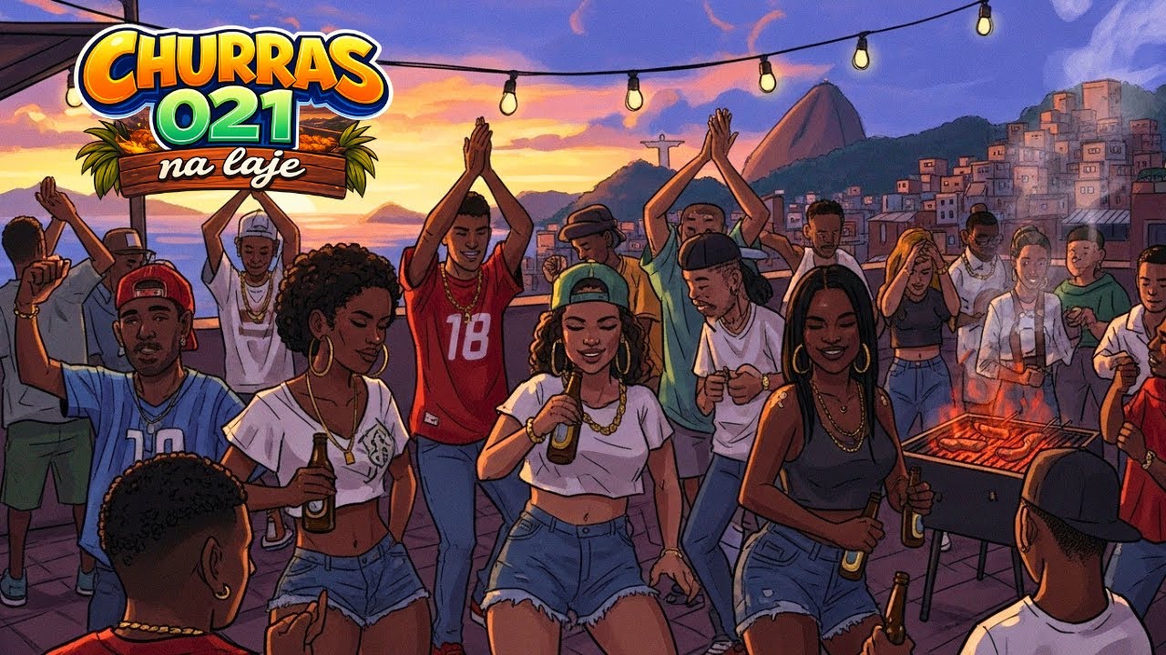 Churras na Laje | Pagode de Domingo • Por do Sol Vibe RJ ☀️