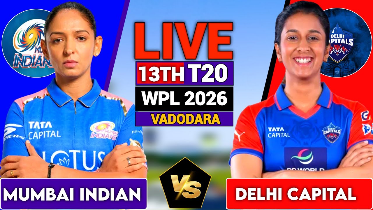 Live: Mumbai Indians Women vs Delhi Capitals Women, 13th Match, Live Score & Commentary MI W vs DC W