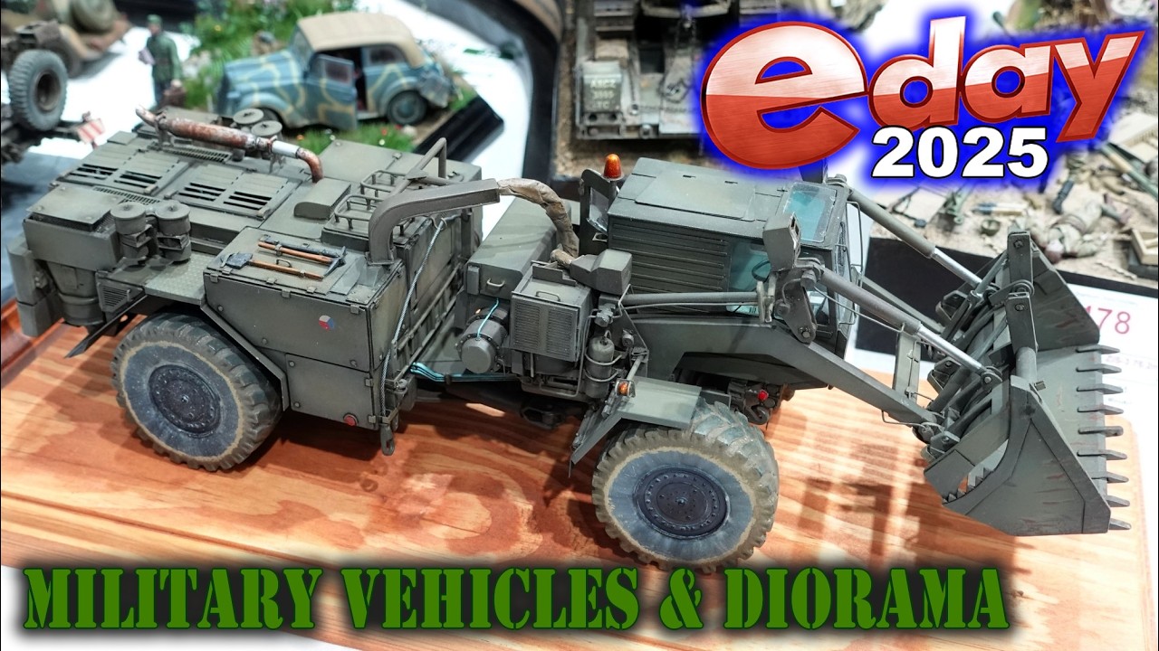 E-Day 2025 / MILITARY VEHICLES & DIORAMA / 4K