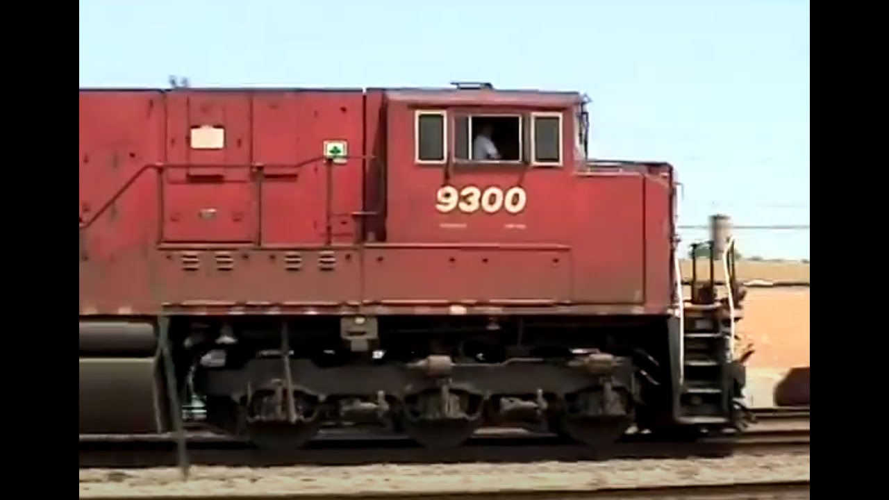 CP 9300 SD90MAC-H. 4-stroke EMD. July 2004.