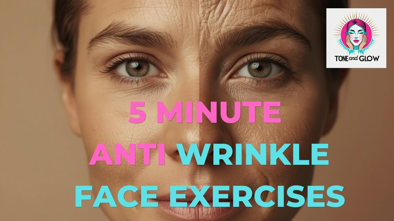 5 minute Anti Wrinkle Face Massage| Full Face Daily Routine