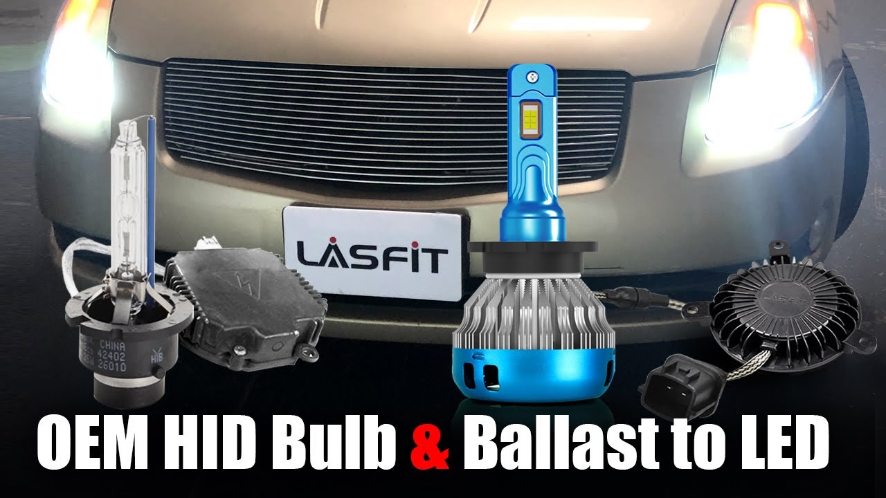 How to change HID Headlights to LED bulbs on Nissan Maxima - All plug and play