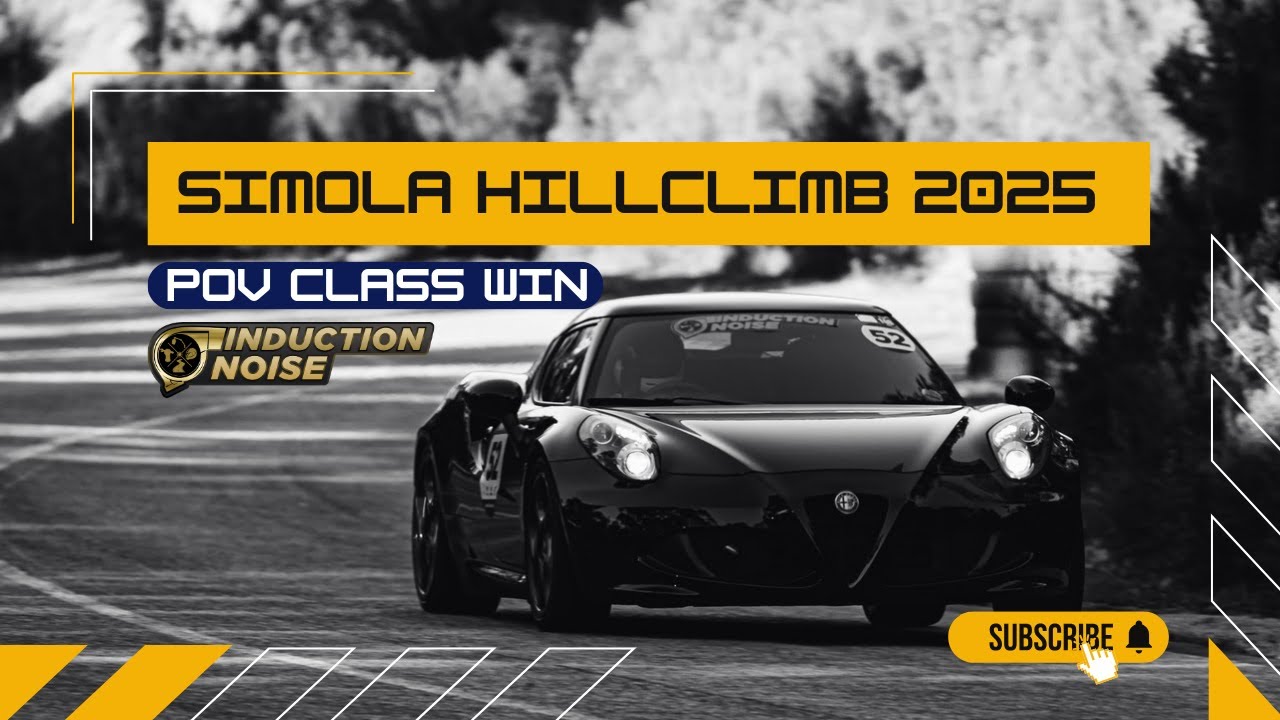 Alfa Romeo 4C POV at Simola Hillclimb 2025 - Class Final Win