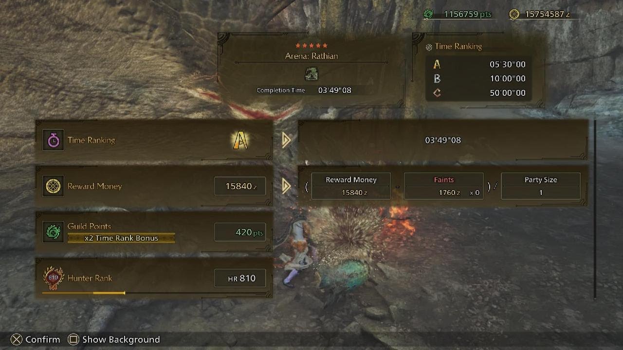 MH Wilds Arena Rathian Hammer 3:49