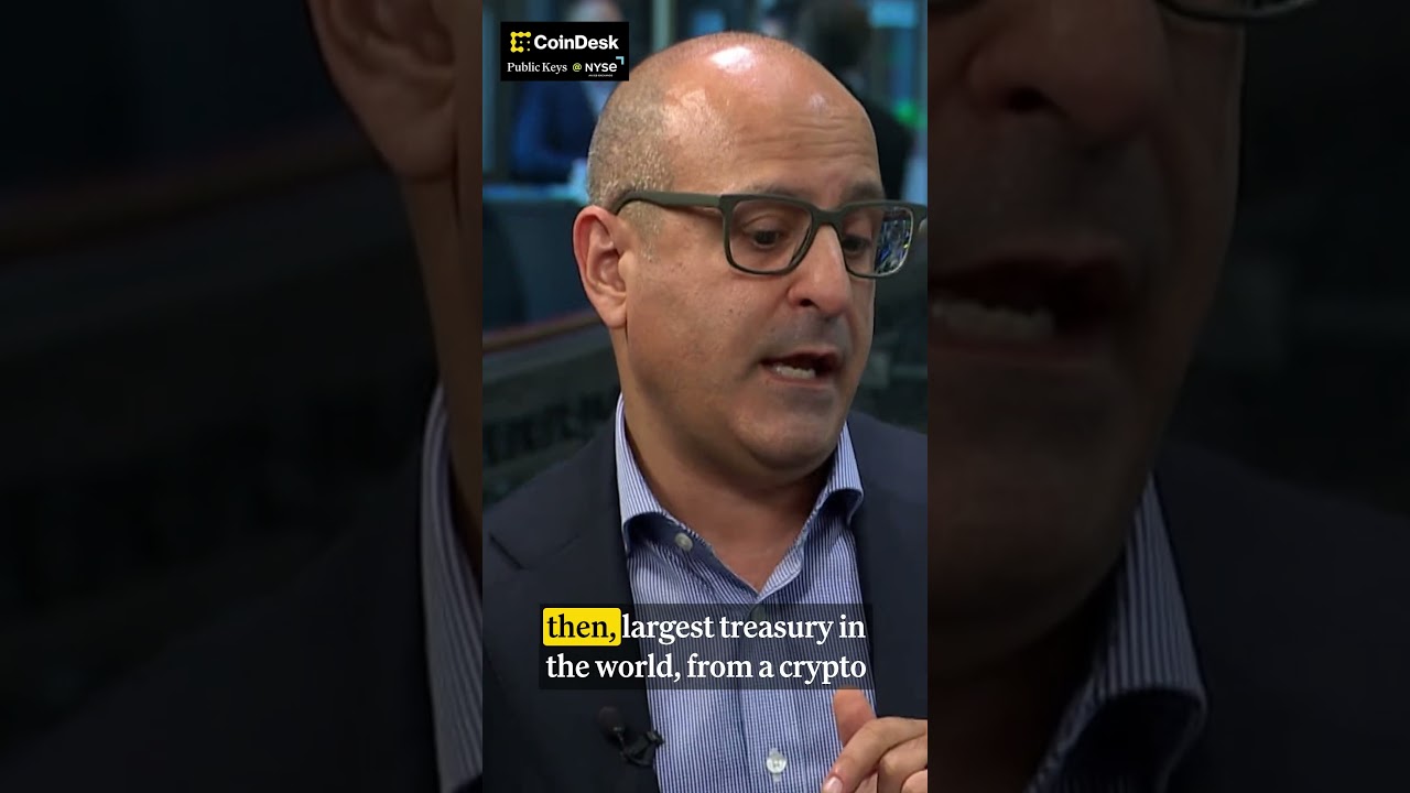 Joe Chalom of Sharplink says recent geopolitical uncertainty may be weighing on markets.