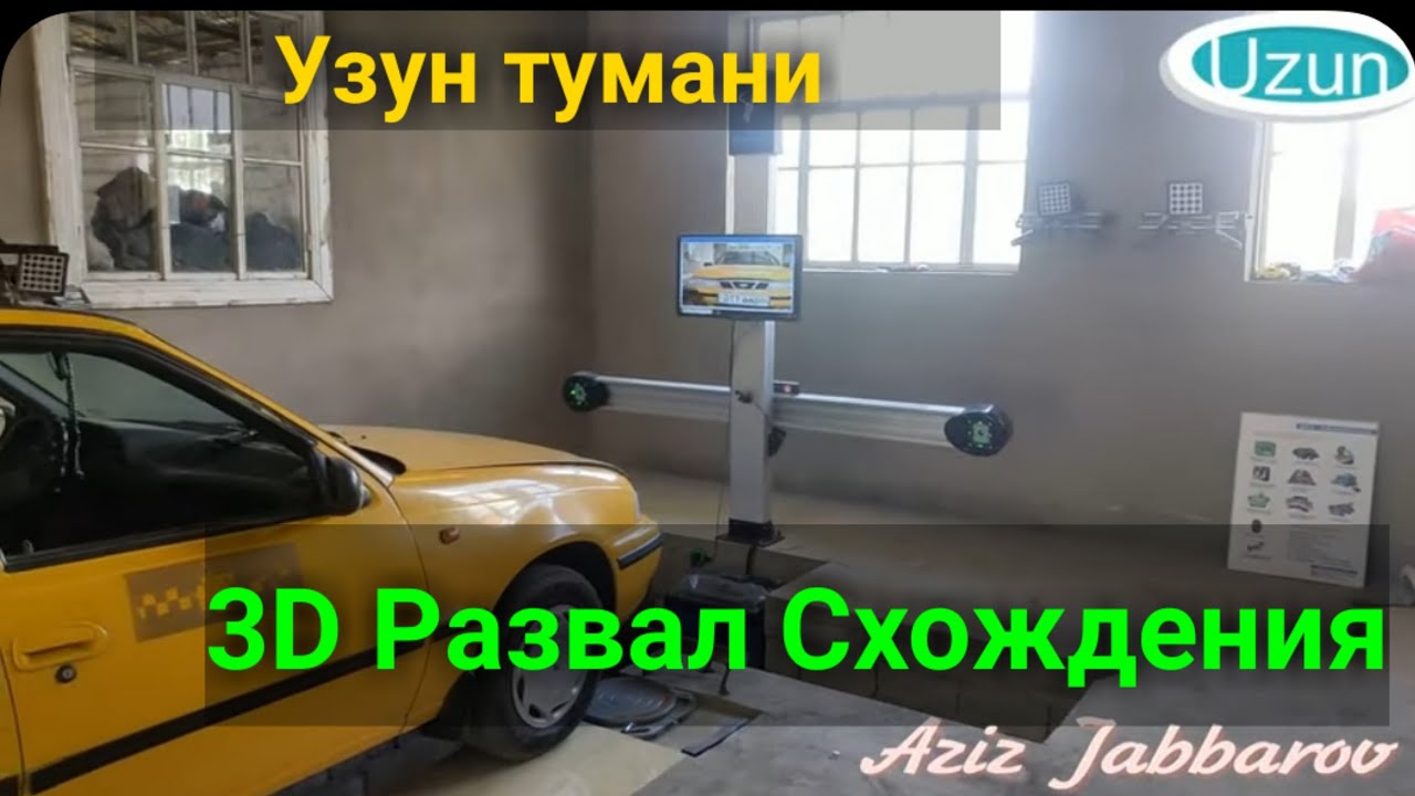 3D Развал Схождения Узун тумани.