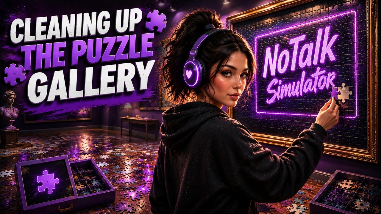 Cleaning Up The Puzzle Gallery  Full Game  | No Commentary |