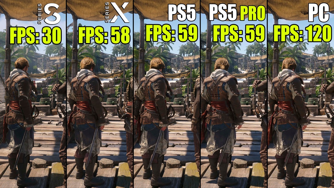 Black Flag Resynced Looks AMAZING &mdash; PS5 Pro vs Xbox vs PC