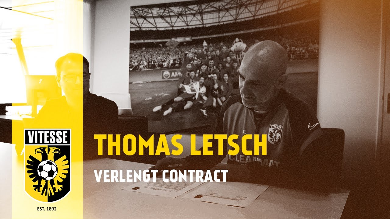 Hoofdtrainer Thomas Letsch verlengt contract