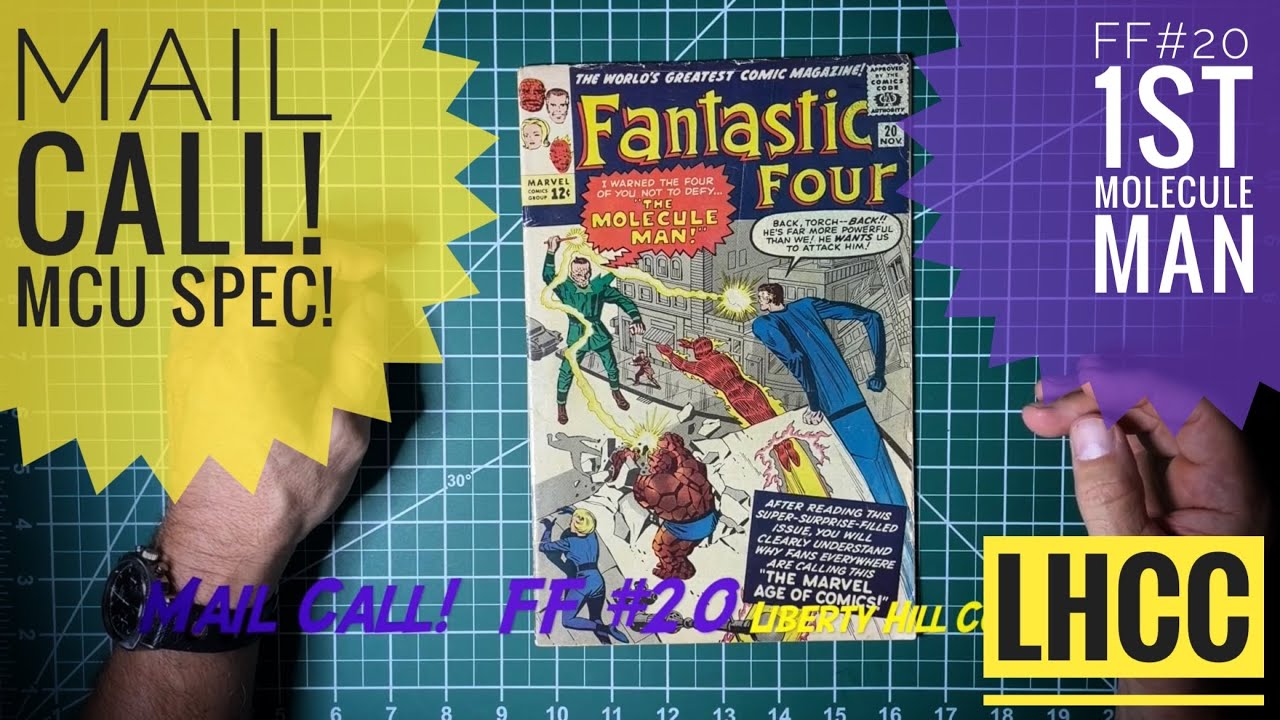 Silver Age Marvel Key Unoboxing and Comic Market Analysis⏤Fantastic Four #20 1st App. Molecule Man!