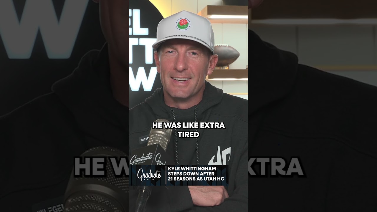 Kyle Whittingham steps down as Utah's head coach #utah #KyleWhittingham