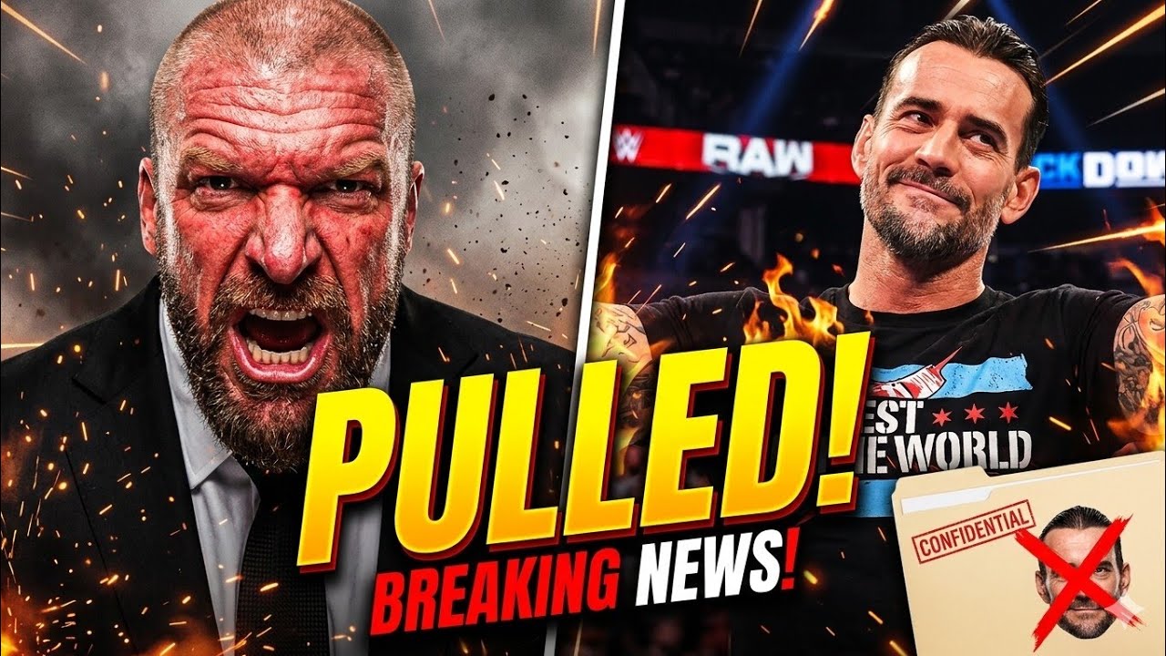 CM Punk PULLED From WWE! Triple H FURIOUS Over Roman Reigns Promo! (WWE News)