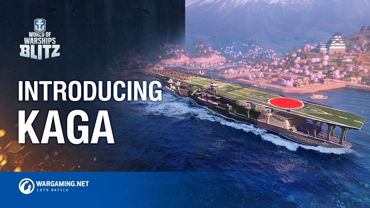 World of Warships Blitz: Kaga and Her Planes