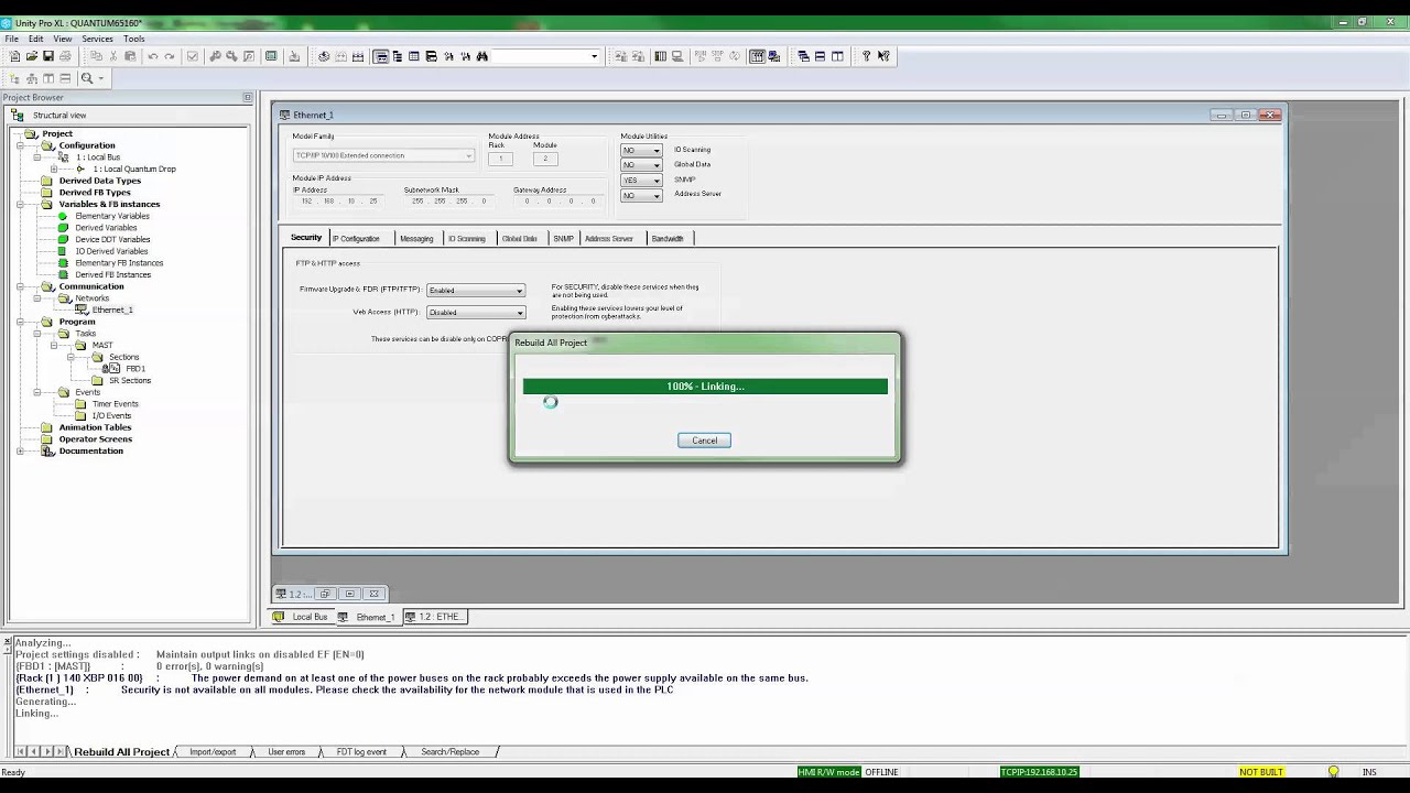 Unity Pro V8.0 Web Access Security