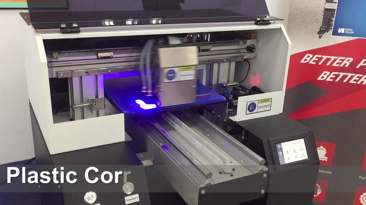 SinoColor A3 Flatbed UV Printer, Your smart business partner