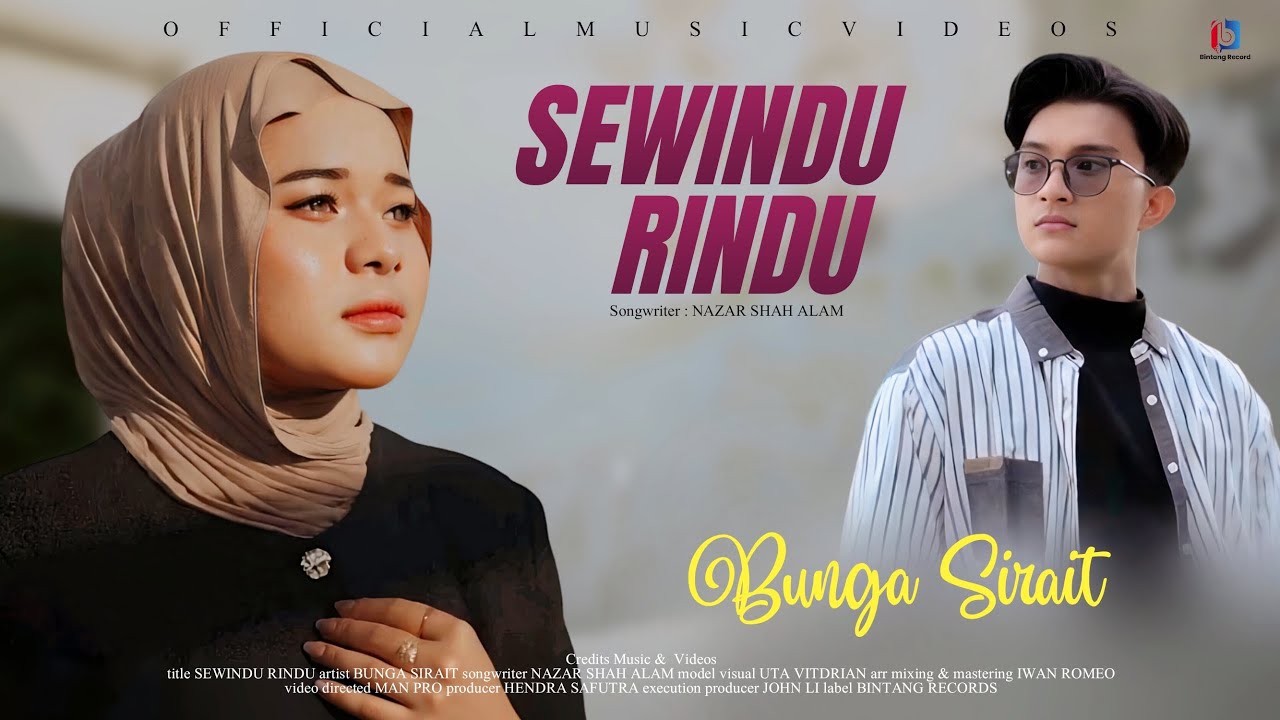 Bunga Sirait - Sewindu Rindu (Official Music Video)