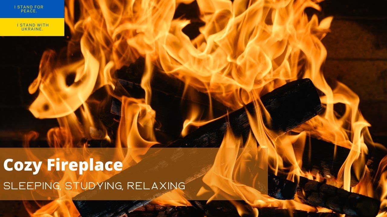 Create a Serene Atmosphere: 4K Fireplace Video with Soothing Crackling Sounds