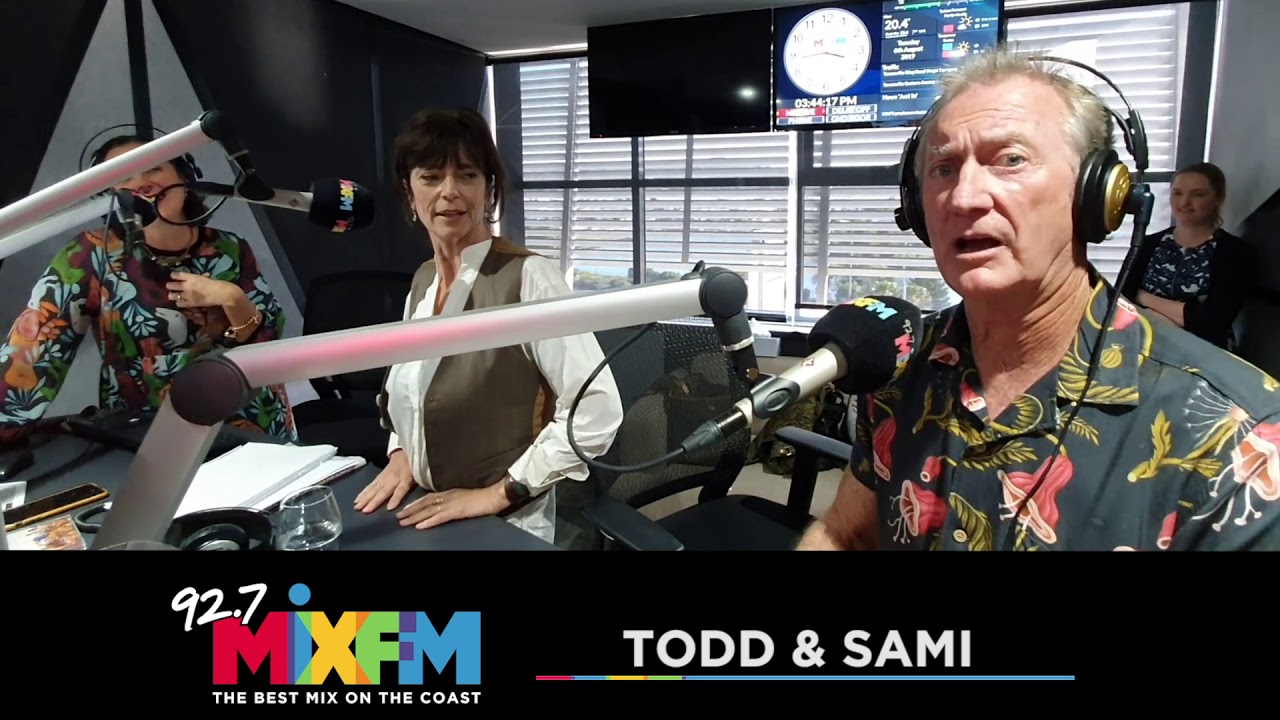 Todd & Sami with Bryan Brown and Rachel Ward - 92.7 Mix FM