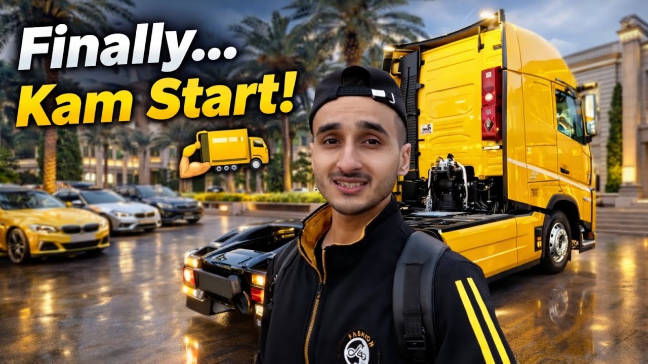 Finally… Kam Start 💪🚛 |New Journey Begins 🔥