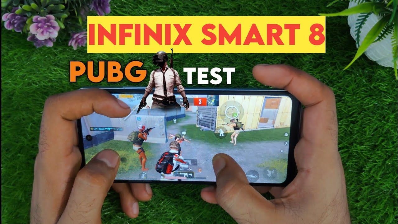 INFINIX SMART 8 PUBG TEST
