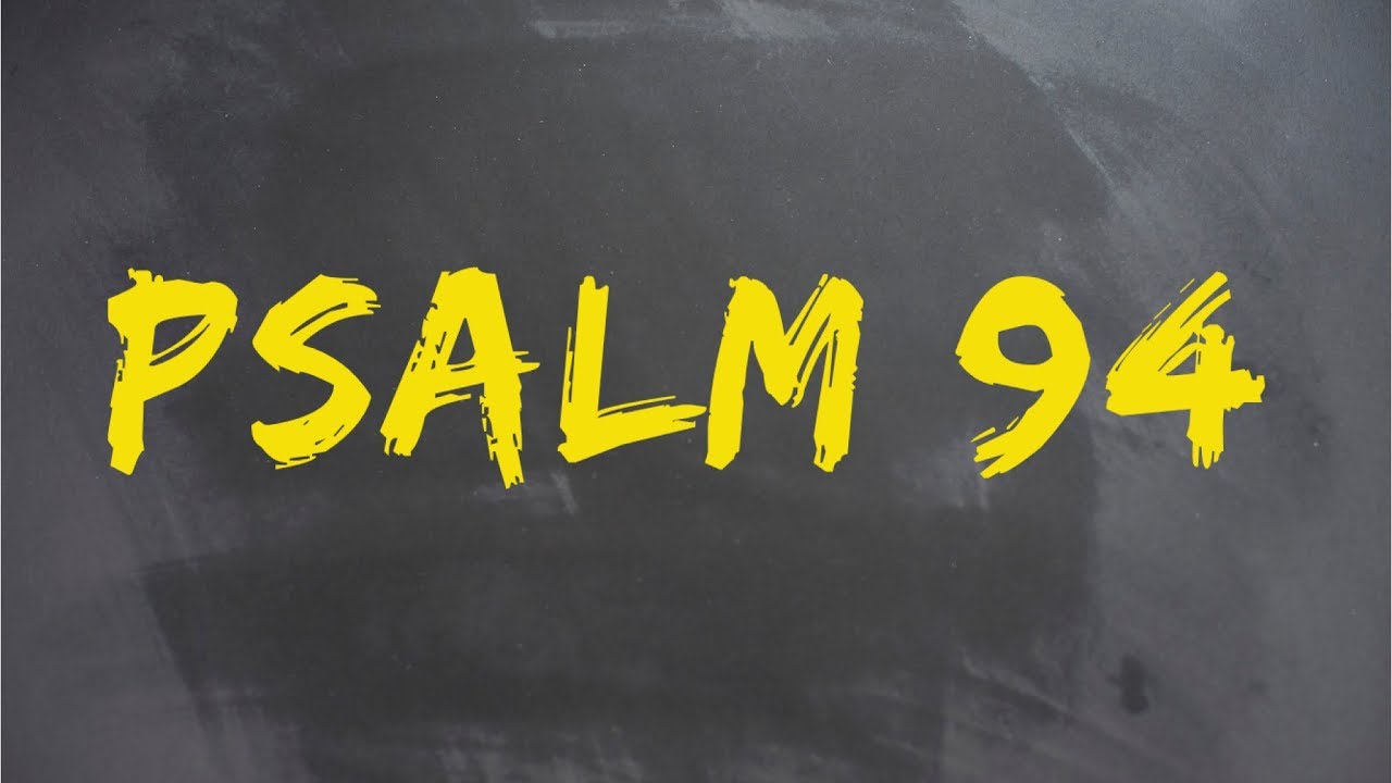 PLASTER MIODU. Psalm 94: Czy Bóg nie widzi?