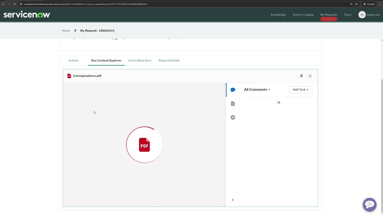 ServiceNow x Box   Legal Service Delivery