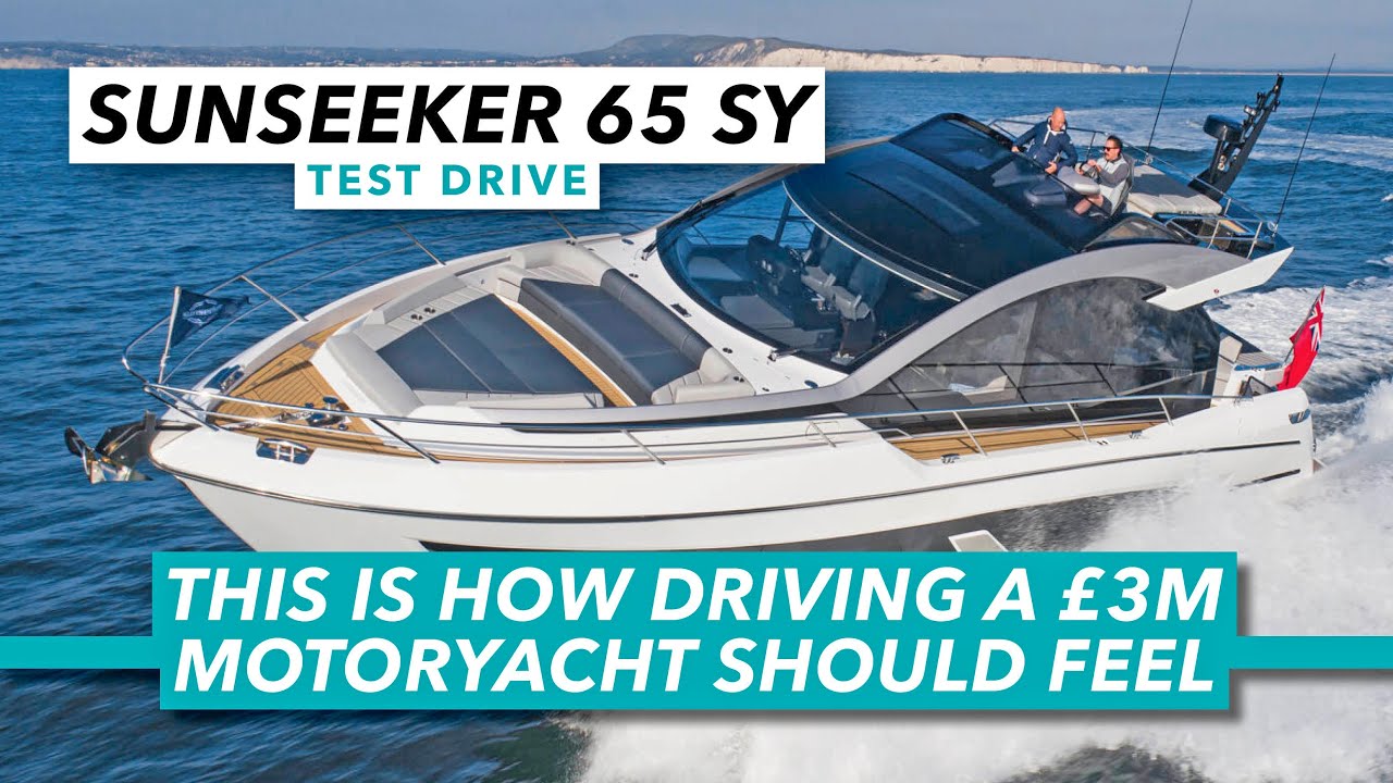 Sunseeker 65 Sport Yacht review | This is how driving a £3m boat should feel | Motor Boat & Yachting