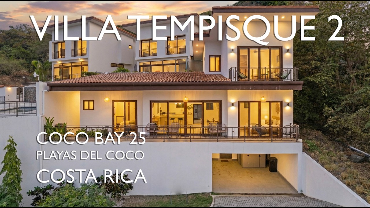 FOR SALE - Villa Tempisque 2 Coco Bay Estates 25, Ocean View, Playa del Coco, Guanacaste, Costa Rica