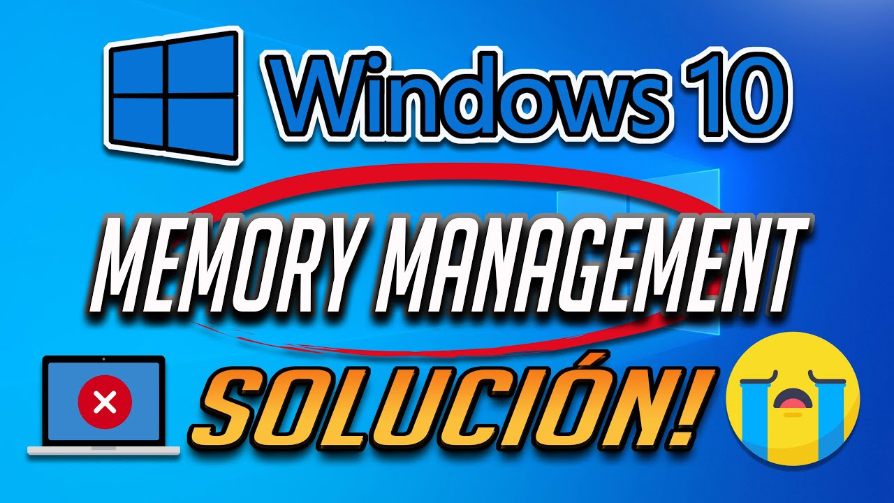 Como RESOLVER Memory Management En Windows 10/8 /7 -[2026]