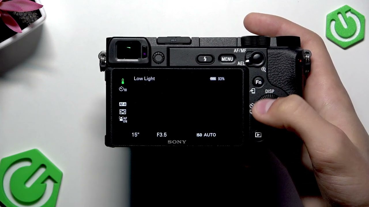 SONY A6400 &ndash; How to Turn On or Off Self-Portrait Timer