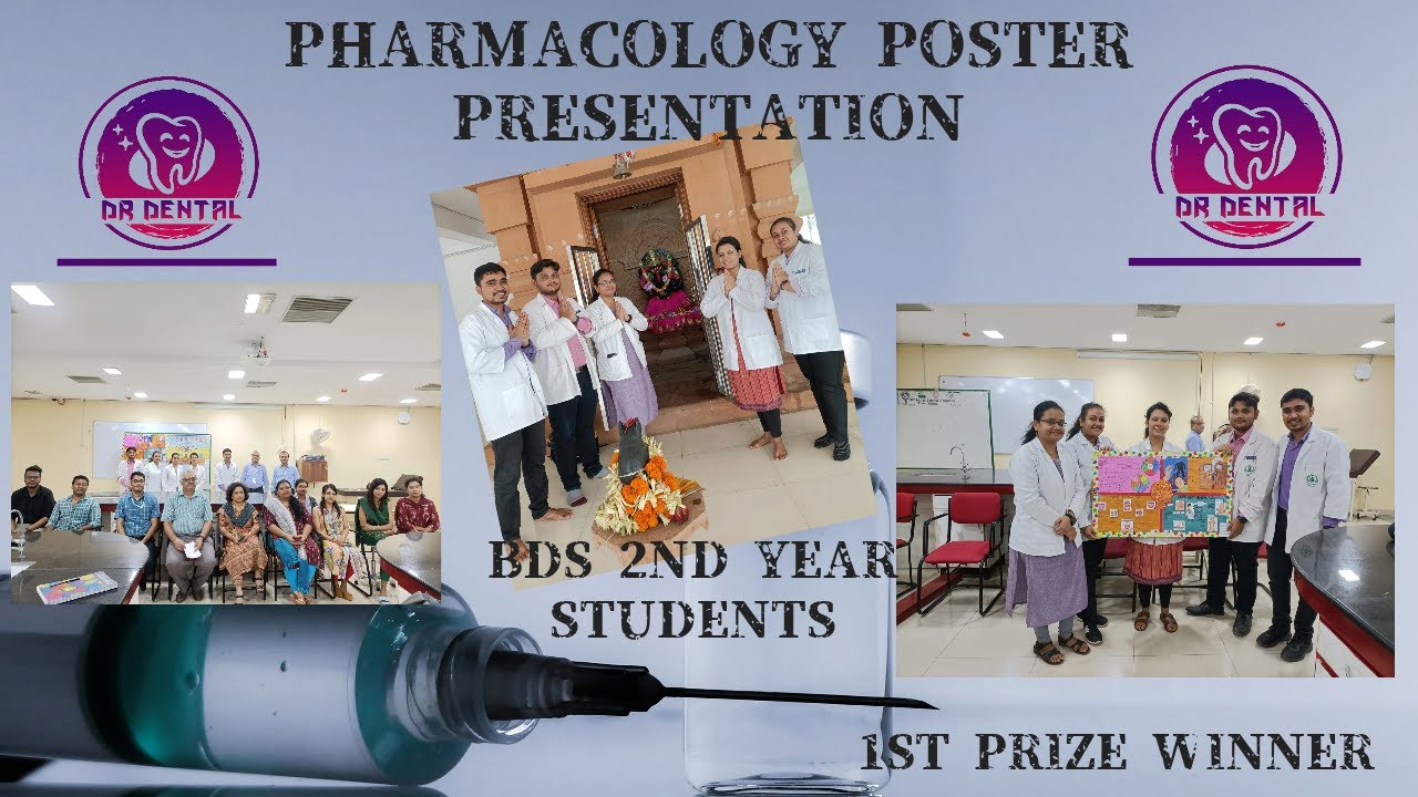 Pharmacology Poster Presentation | 1st Prize winner | Pharmacovigilance week 2023 | BDS 2nd year