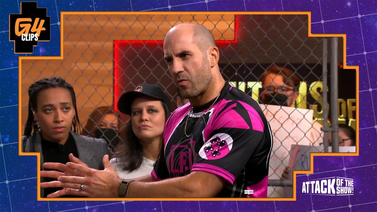 WWE Superstar Cesaro kills a man with a Dad Joke - Attack of the Show