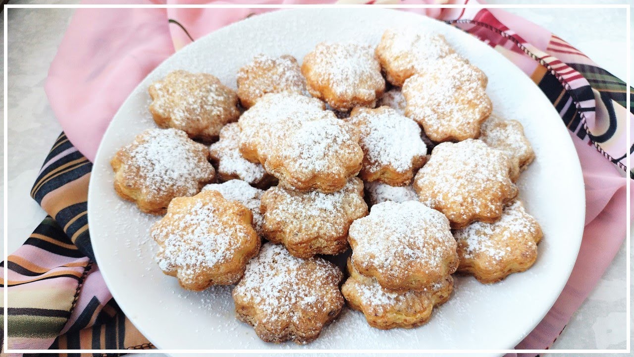 CIASTECZKA TWAROGOWE szybkie i proste, a smak jak francuskie! | Ciasteczka serowe z cukrem pudrem