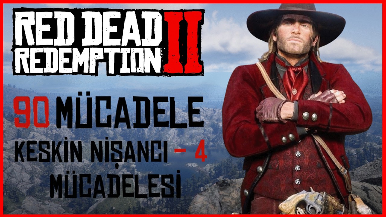 RDR2 90/90 Mücadele Serisi - Keskin Nişancı 4 (Sharpshooter 4)