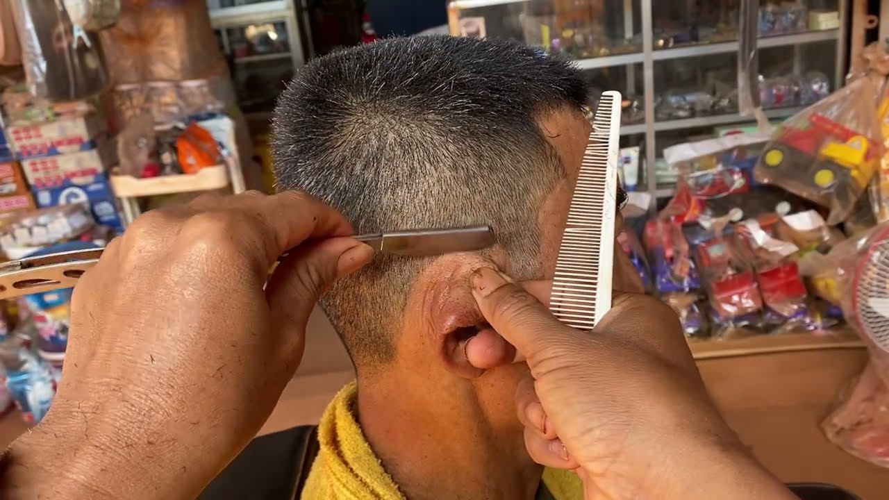 ASMR Barber | Perfect Flat Top Haircut Technique