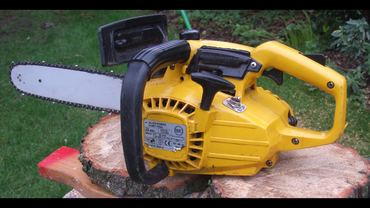Chainsaw Repair Alko Alpina Champion  oil in engine not starting
