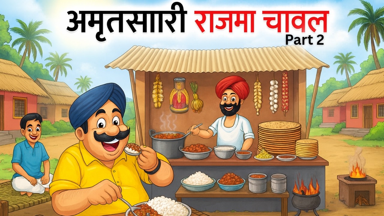 अमृतसारी राजमा चावल पार्ट 2 | Amritsari Rajma Chawal Part 2 | Moral Stories | Hindi Kahani #viral 