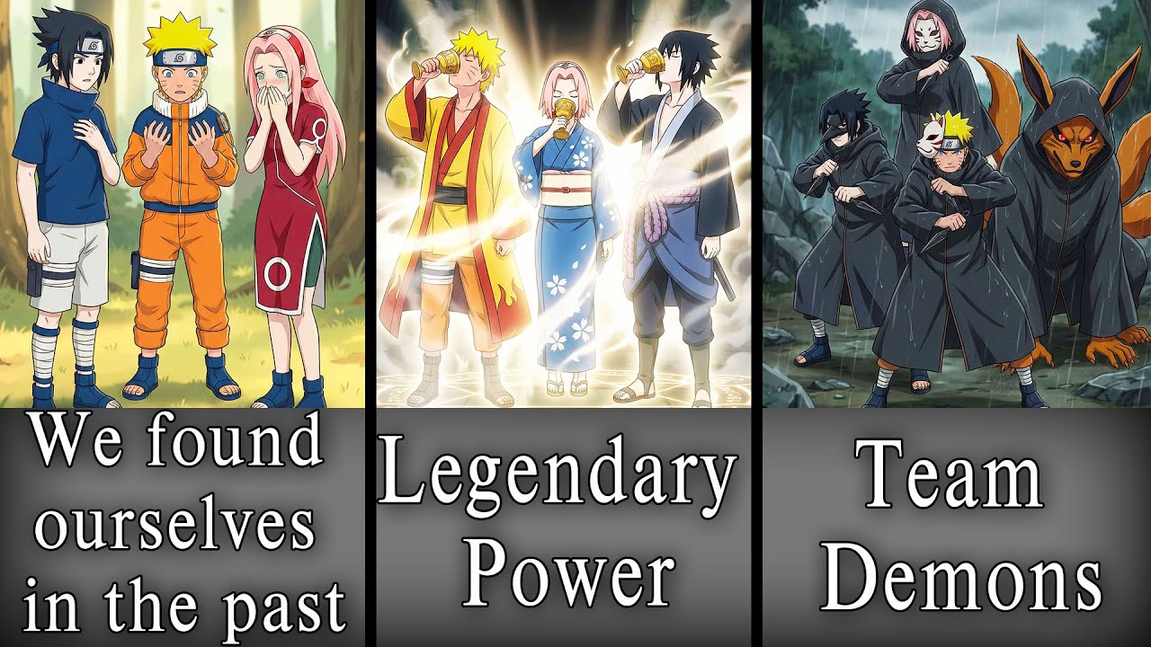 What if Naruto, Sasuke, and Sakura went back in time with all the knowledge of this world?
