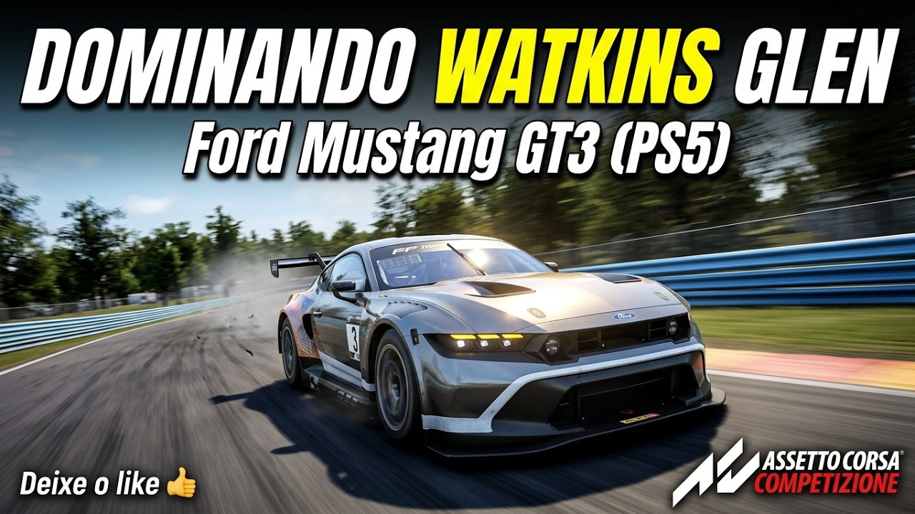 ACC I 4FUN WATKINS GLEN CORRIDA 1 I FORD MUSTANG GT3