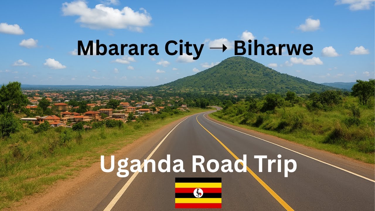 Driving from Mbarara City Center to Biharwe  - Uganda Road Trip