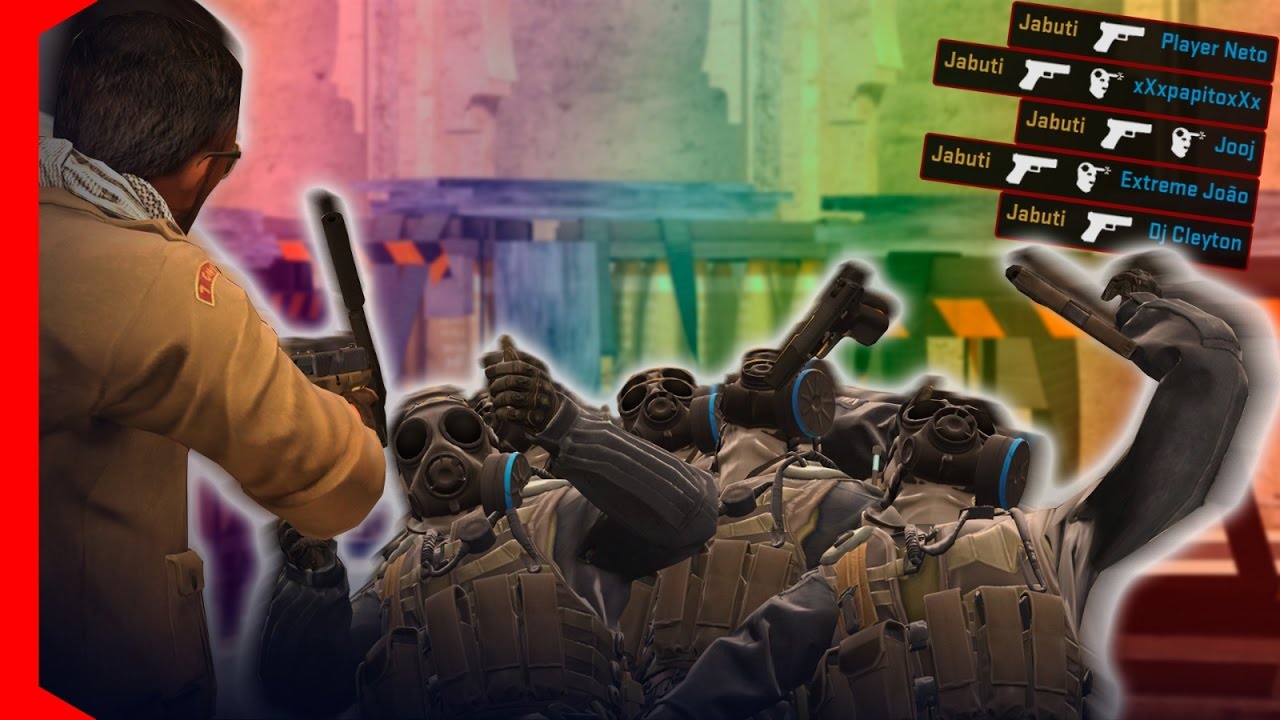 [CS:GO COMPETITIVO] TAVA NO 1x5 E DEI UM 5K DE GLOCK!