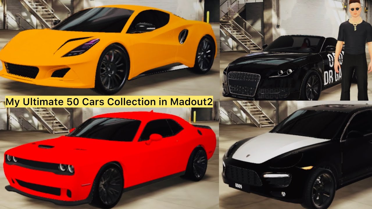 50 Cars - 1 Video 🔥 My Ultimate 50 Cars Collection in Madout2 | Which one is your fav.? #madout2 
