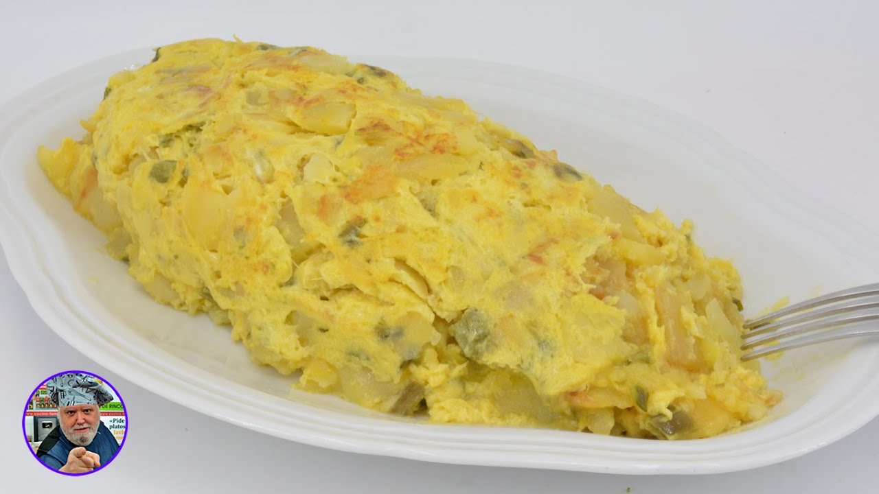 Tortilla de patatas a la navarra - Una tortilla diferente By #javierromero