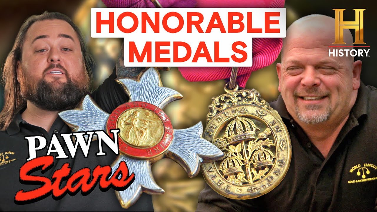VALUABLE Medals Grasp Ricks Attention! | Pawn Stars
